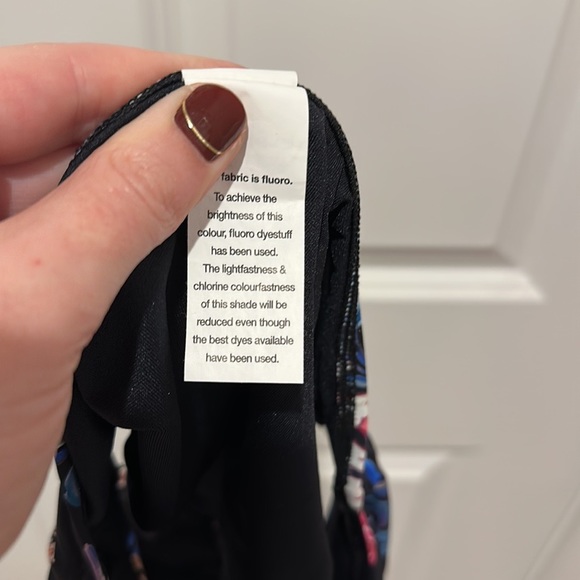 SEAFOLLY swimsuit bottoms US size 8/ Australia size 12. Base color is black. - Picture 5 of 8